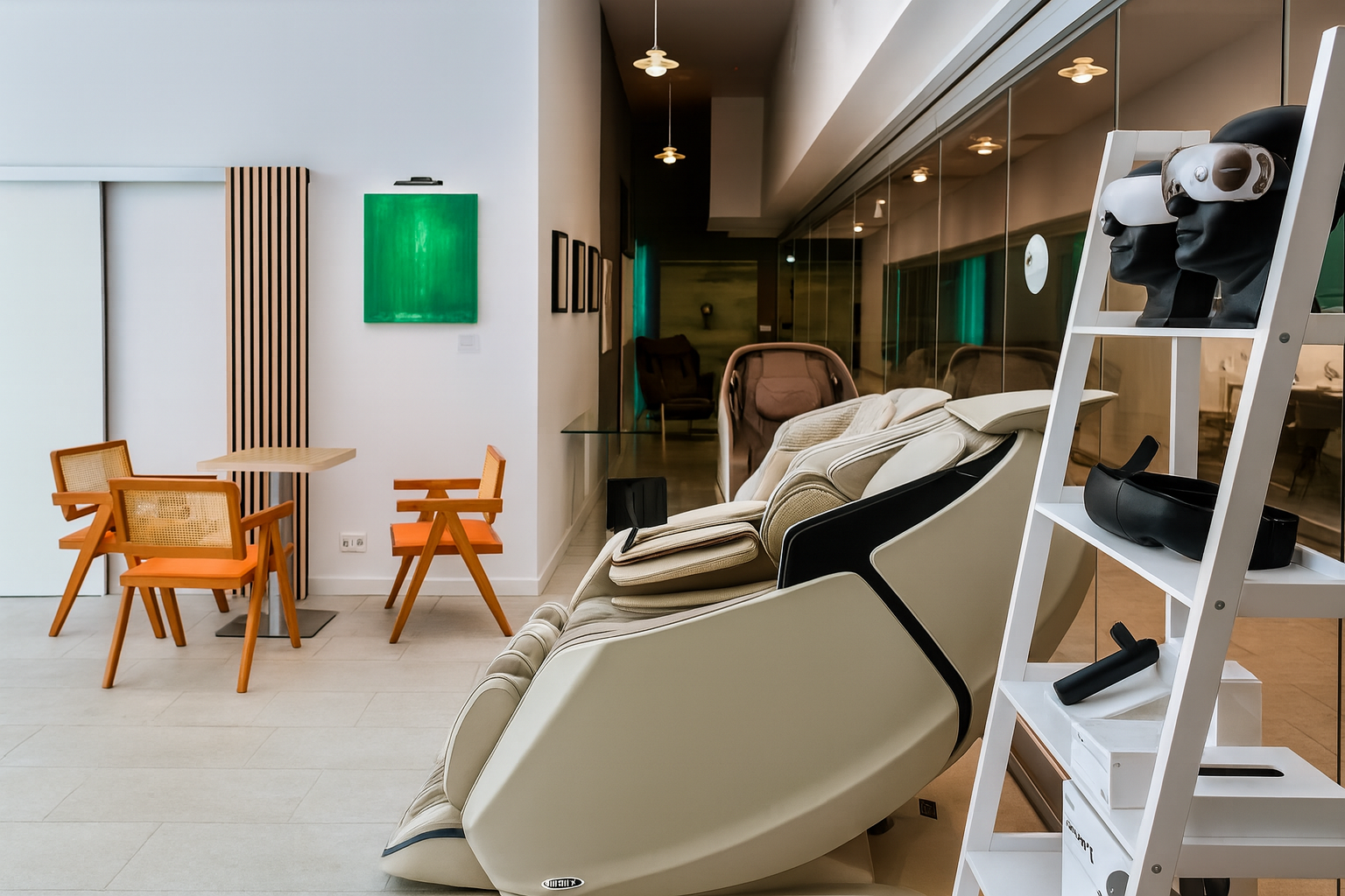 Relax Lounge Light, Open Space Massage