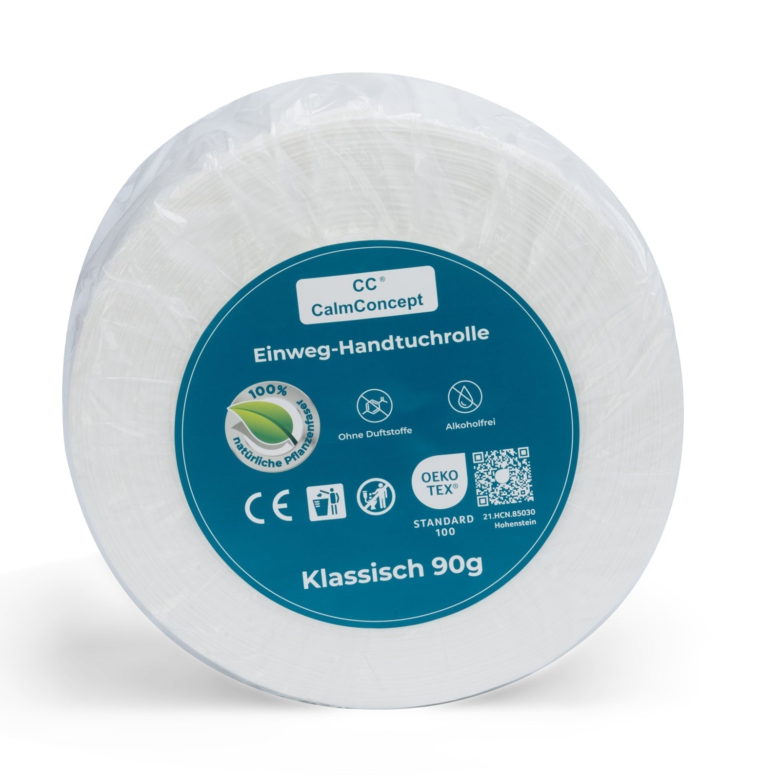 CalmConcept® Warmtuchspender mit Befeuchtung und Heizfunktion (bis zu 60 °C), LED-Display, schnelle 2s-Ausgabe, Hygienischer Einweg-Handtuchwärmer für Spa, Kosmetikstudio, Restaurant, Modell C