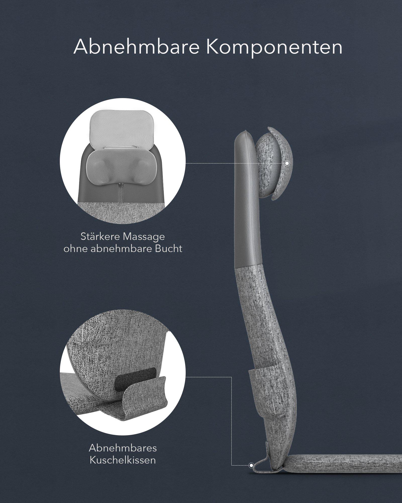 NAIPO Massagematte oCuzen™️ - 2021 Modell, für Nacken, Rücken, Taille Massageauflage - NAIPO.de