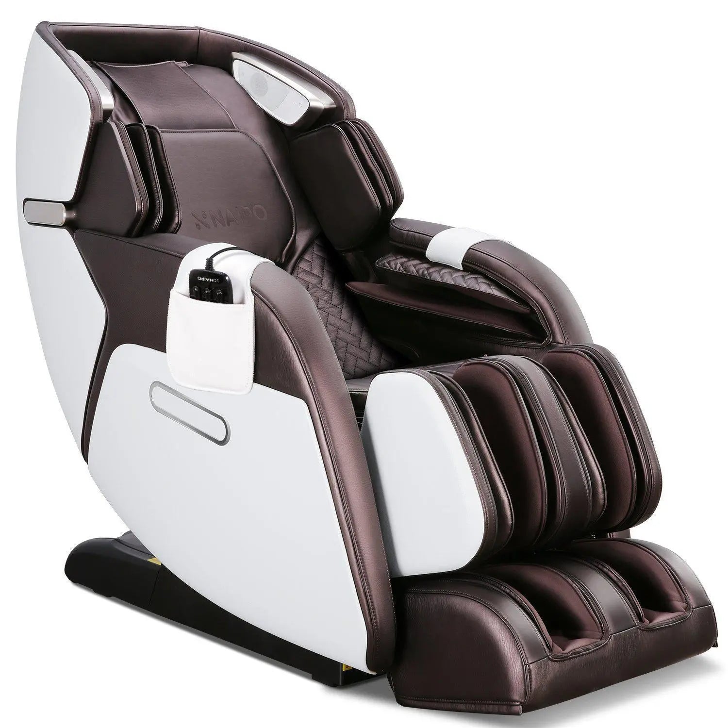 NAIPO Premium 3D Massagesessel, Wärmefunktion, Shiatsu, Zero Gravity, Bluetooth Surround Sound