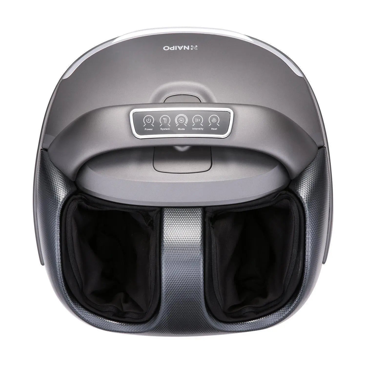 Naipo Shiatsu Fußmassagegerät mit Wärmefunktion, Kneten Rollen Luftkompression