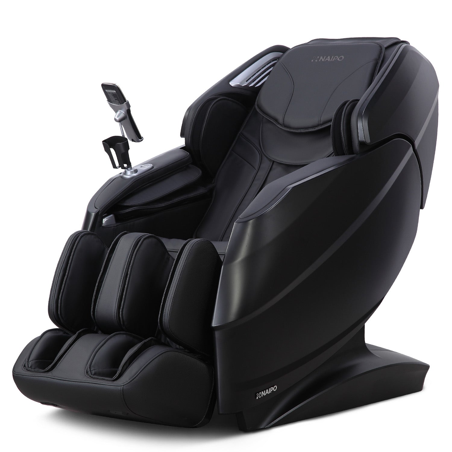 Naipo 3D Massagesessel R50 schwarz, High-End Massagestuhl, Wärmefuktion