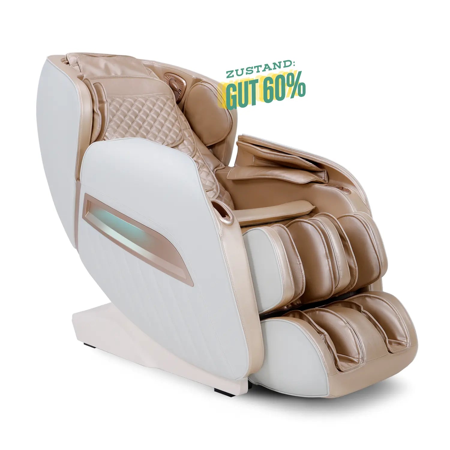 NAIPO 4D High-End Massagesessel S89, Raumkapsel-Design, Aromatherapie, Wärmetherapie, 8-Zoll-Tablet-Steuerung