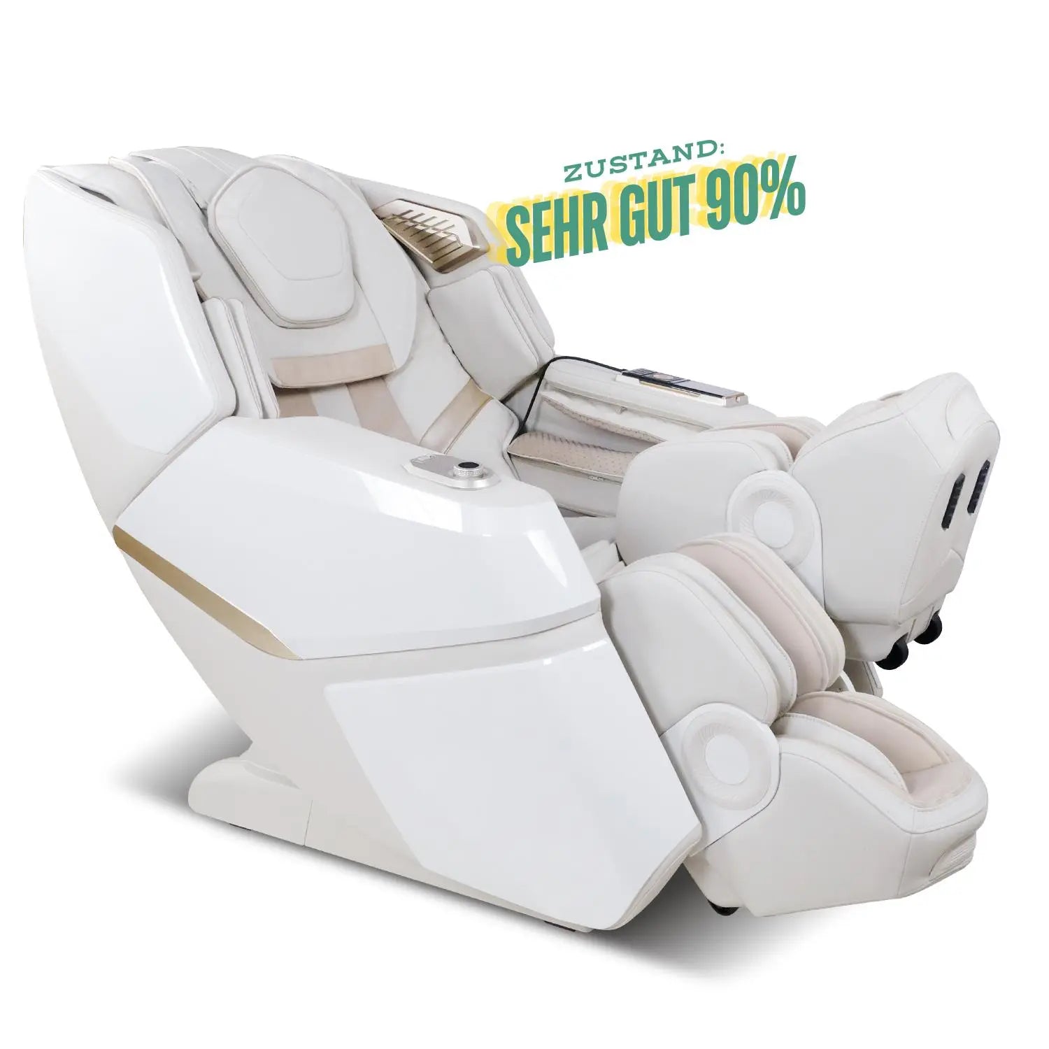 NAIPO® Space Walk 3D Massagesessel mit Wärmefunktion, Zero Gravity Liegefunktion, Shiatsu, 3D Surround-Sound, Ganzkörpermassage, Körperscan
