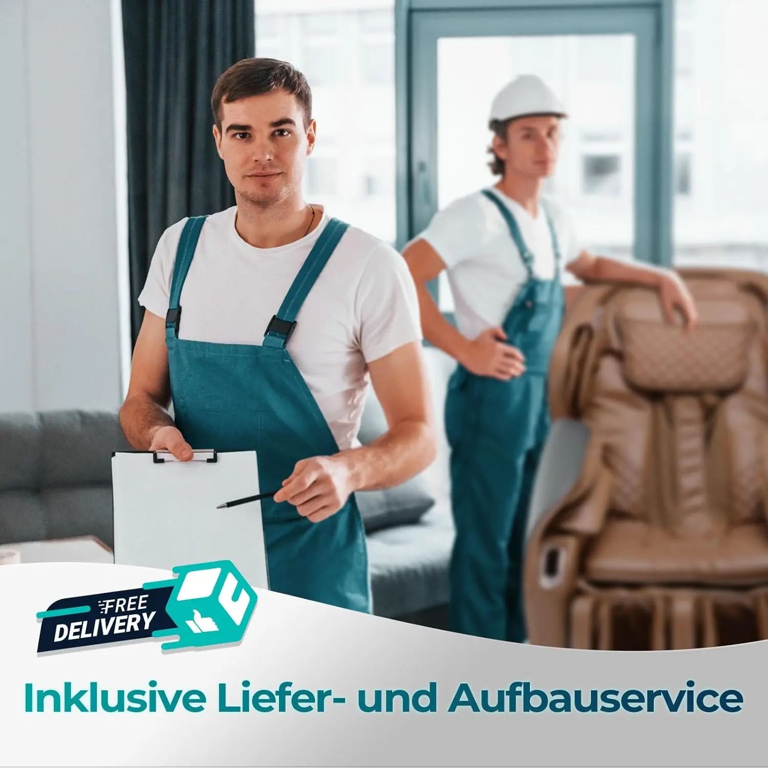 Premiumversand bis zum Verwendungsort Inkl. Aufbauservice_S