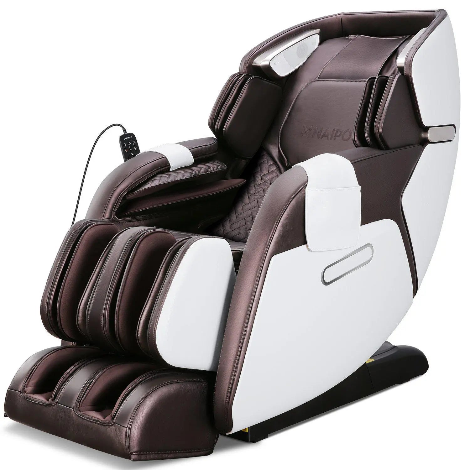 NAIPO Premium 3D Massagesessel, Wärmefunktion, Shiatsu, Zero Gravity, Bluetooth Surround Sound