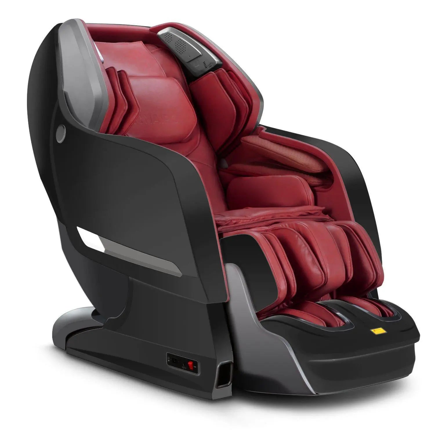 NAIPO Shiatsu 3D Massagesessel, Ganzkörper, Rot, MGC-8600